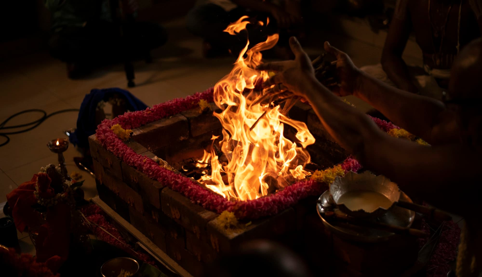 Kanakadhara Mahayagam sacred homam